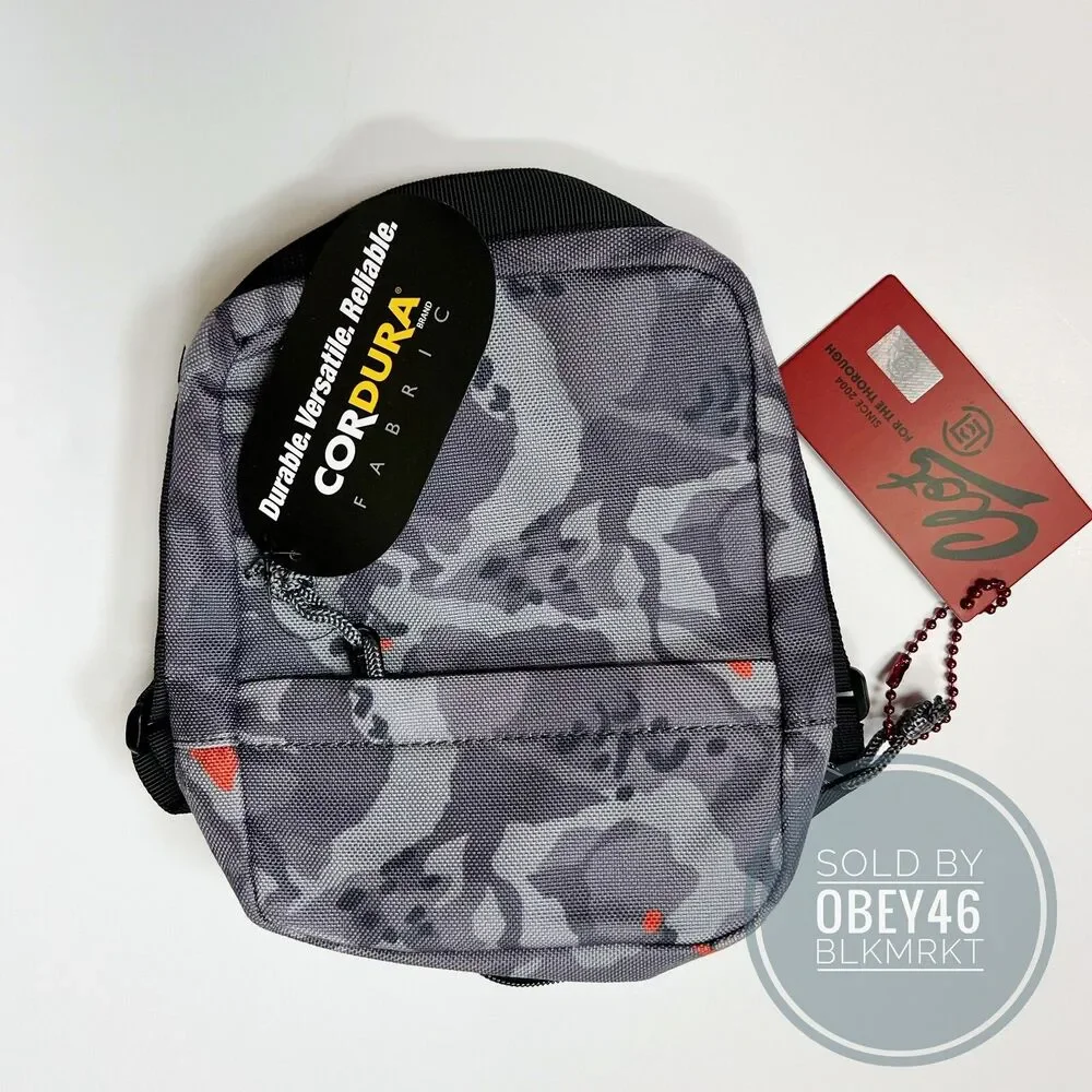 CLOT APPAREL CAMO CORDURA SHOULDER BAG